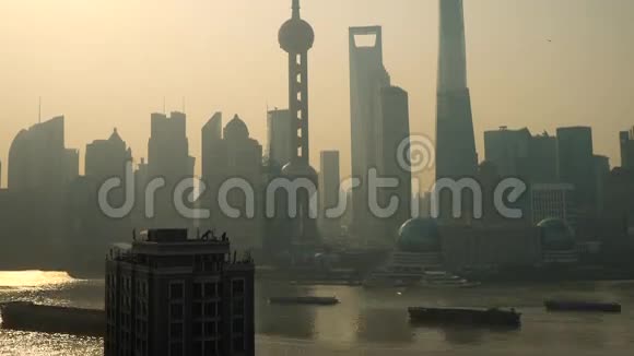 上海天际线金融区视频的预览图