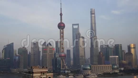 上海天际线金融区视频的预览图