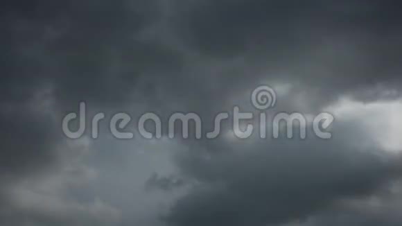 高清晰度时间推移风暴天空视频的预览图