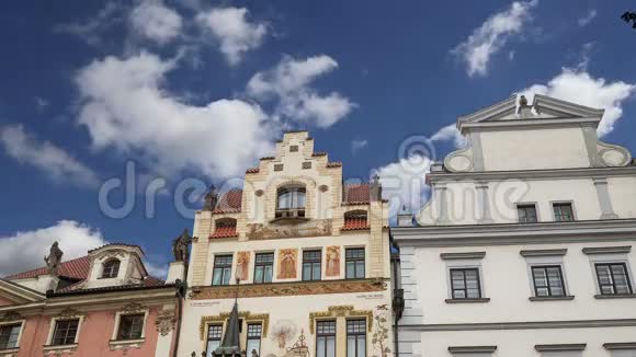 捷克共和国布拉格老城房屋视频的预览图