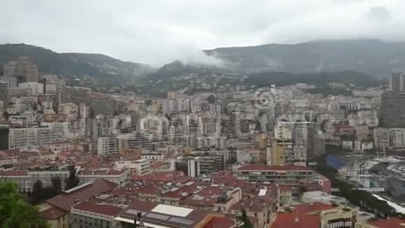 摩纳哥蒙特卡洛景观视频的预览图