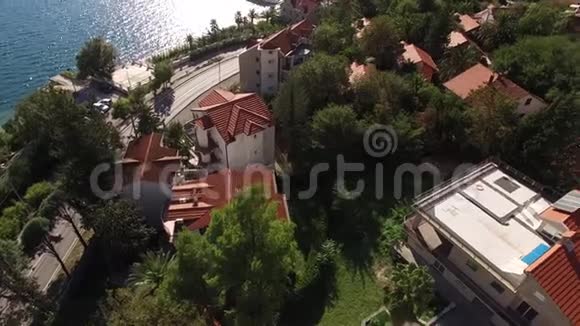 海边的山里的别墅黑山科托湾视频的预览图
