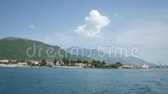 黑山港游艇黑山Tivat精英区视频的预览图
