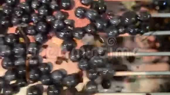 酿酒酿酒酿酒葡萄视频的预览图