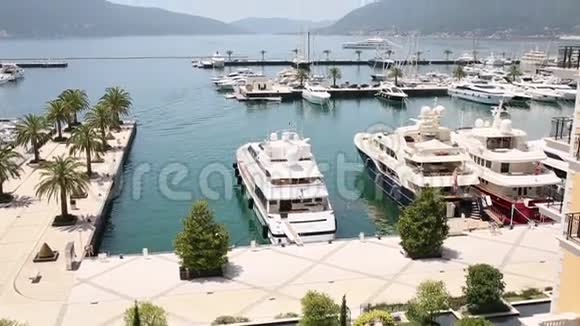 摄政酒店蒂瓦特黑山波尔图黑山地区视图视频的预览图