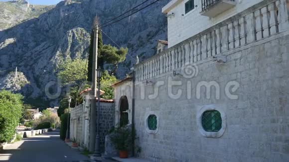 黑山Kotor湾Ljuta村视频的预览图