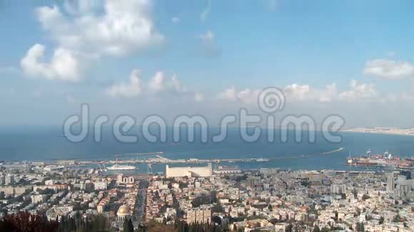 以色列海法上空云层消失视频的预览图