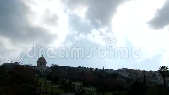 以色列海法上空云层消失视频的预览图