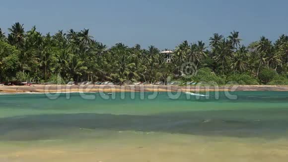 斯里兰卡美丽的海港视频的预览图
