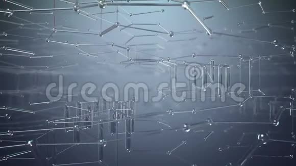 抽象纳米技术背景视频的预览图