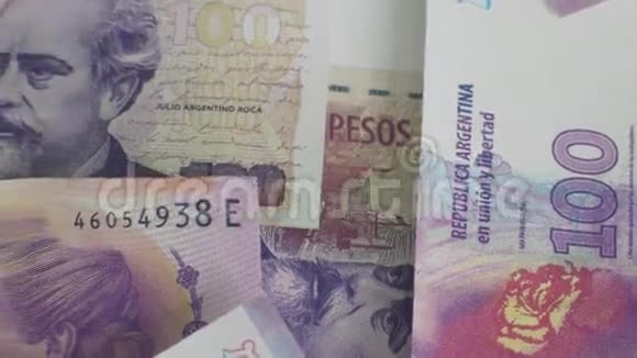 阿根廷比索货币和金融税收债务支出信贷视频的预览图