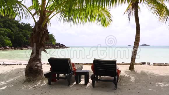 天堂海滩塞舌尔视频的预览图