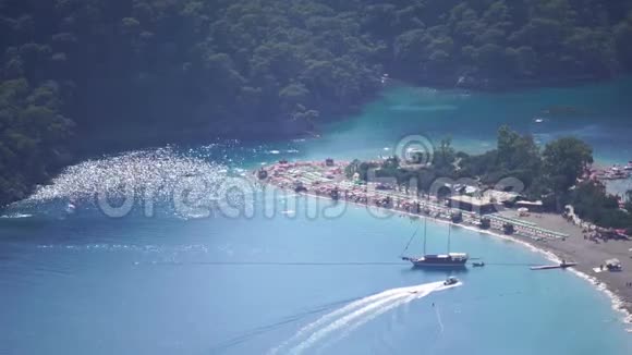 Fethiye土耳其Oludeniz海滩视频的预览图
