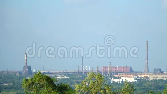 冶金厂的景观视频的预览图