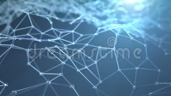 抽象纳米技术背景视频的预览图