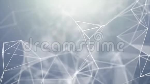 摘要闪烁三角丛网络技术视频的预览图