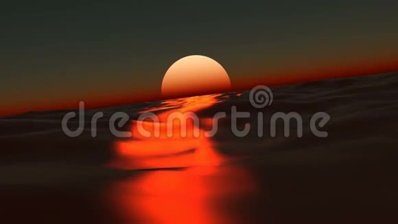 太阳在海边视频的预览图