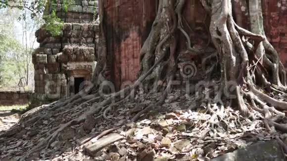 柬埔寨KohKer寺建筑群视频的预览图