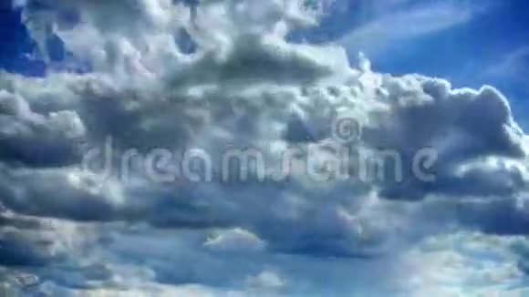 天空和云层时间流逝视频的预览图