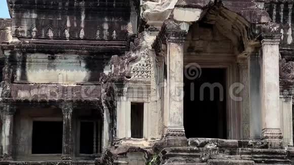 柬埔寨吴哥窟寺庙视频的预览图