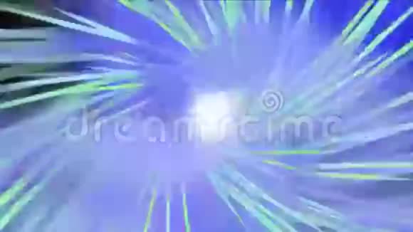 雷斯光背景耀斑星辐射激光能量隧道通道线视频的预览图