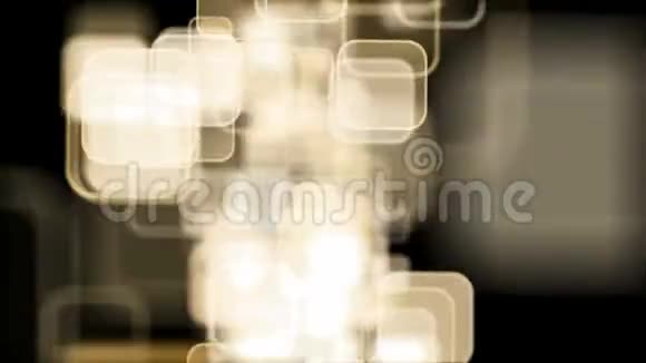 发光背景与正方形循环视频的预览图
