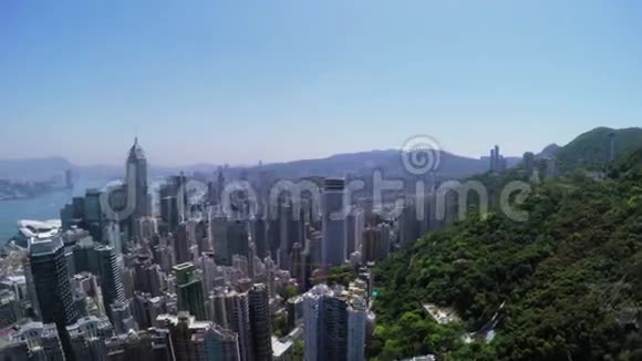 城市航空4K香港视频的预览图