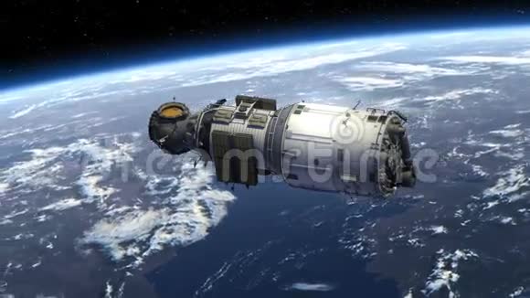 空间站Deploys太阳能电池板视频的预览图
