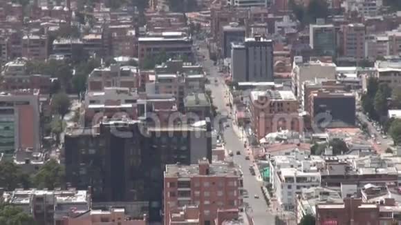 城市建筑物城市摩天大楼塔视频的预览图
