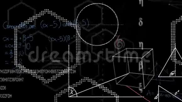 数学方程式和图形视频的预览图