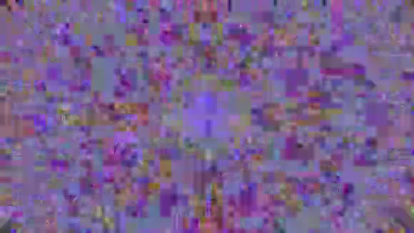 彩色霓虹灯未来主义迷幻全息背景视频的预览图