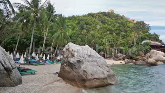 泰国亚洲热带海滩天堂视频的预览图
