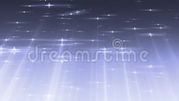 带雷斯光背景环的粒子星视频的预览图