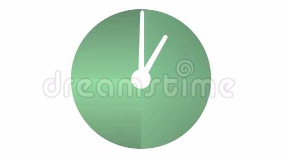 时钟延时循环视频动画视频的预览图