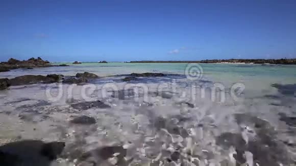加那利群岛兰萨罗特的奥佐拉海滩视频的预览图