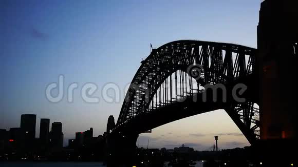 悉尼港大桥时间流逝视频的预览图