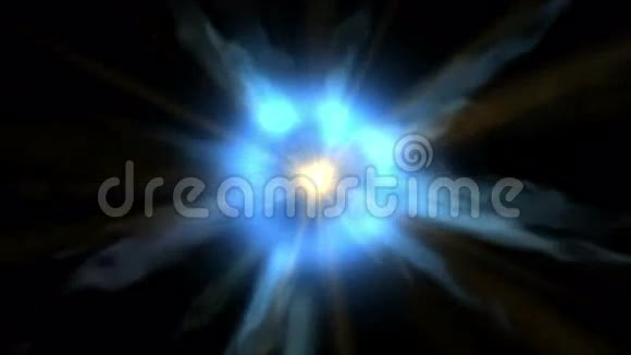 抽象功率爆炸能量晕火射线激光涡旋宇宙视频的预览图