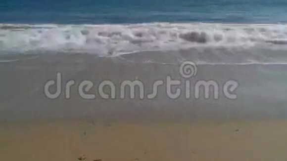 圣莫尼卡海滩的时间流逝视频的预览图