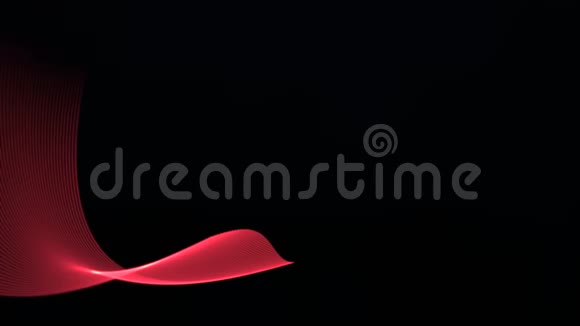 运动红线抽象背景视频的预览图