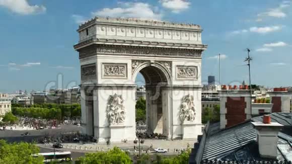 巴黎凯旋门视频的预览图