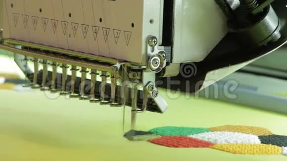 工厂自动绣花线机视频的预览图