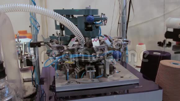 纺织工业编织机视频的预览图