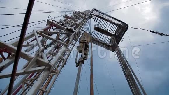 天然气钻井油田工业视频的预览图