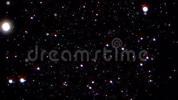 抽象恒星粒子背景视频的预览图