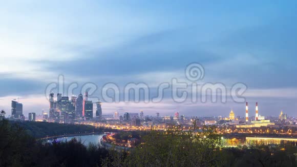 俄罗斯莫斯科市全景视频的预览图