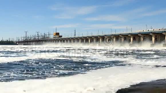 水力发电站水的重置视频的预览图