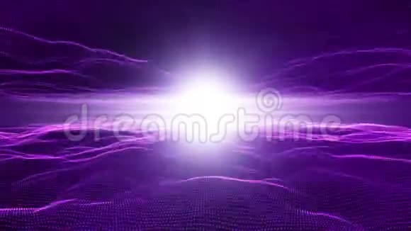 紫色抽象运动背景视频的预览图