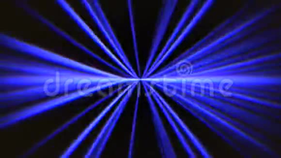 80年代风格的抽象运动蓝线循环动画复古背景视频的预览图