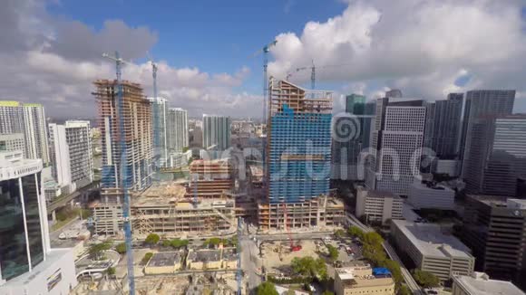 布里克尔迈阿密的空中录像视频的预览图