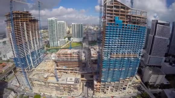 布里克尔迈阿密的空中录像视频的预览图